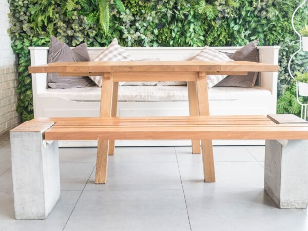 Desmistificando o Conjunto Mesa e Banco para Residências